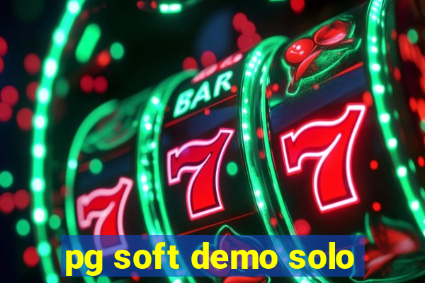 pg soft demo solo